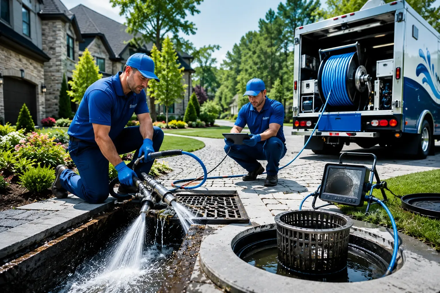 Local outdoor drain cleaning professionals in Buckingham, PA